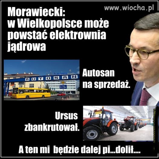 A oni to już jakiejś elektrowni nie budowali