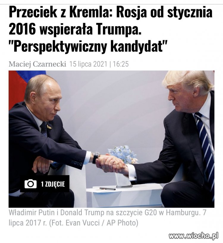 Całkiem sporo tych obszarów wspólnych ma PIS z Putinem.
