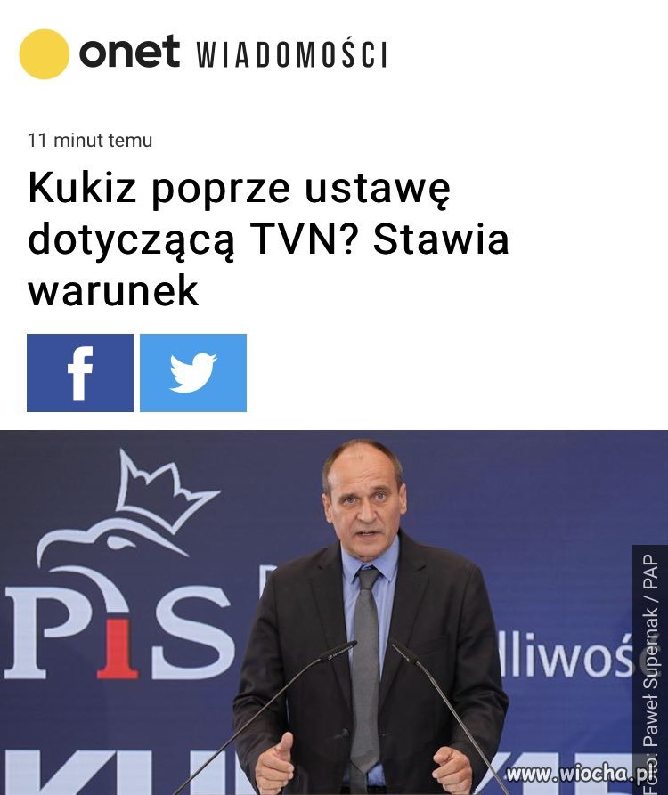 Kukiz to by nawet poparł kandydaturę pedofila na rzecznika praw dziecka. 