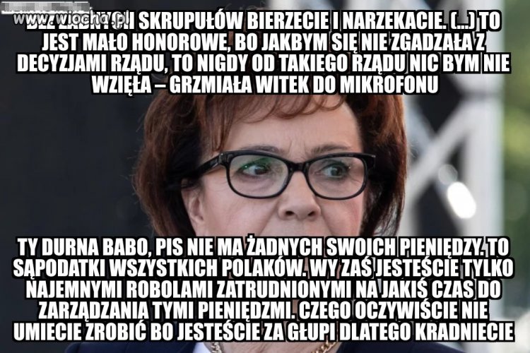 Pis daje ale niestety nie swoje
