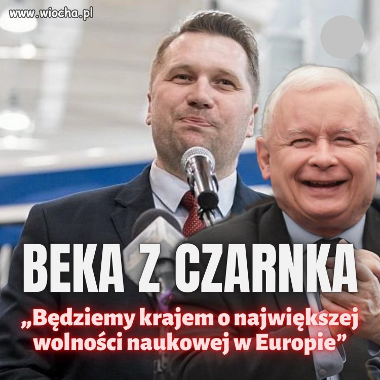Buahahah. Wolność naukowa ...