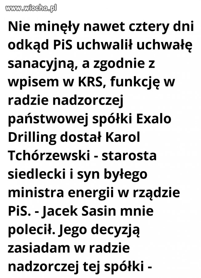 Dojną Polskę daj nam panie. Pis robi swoje dalej