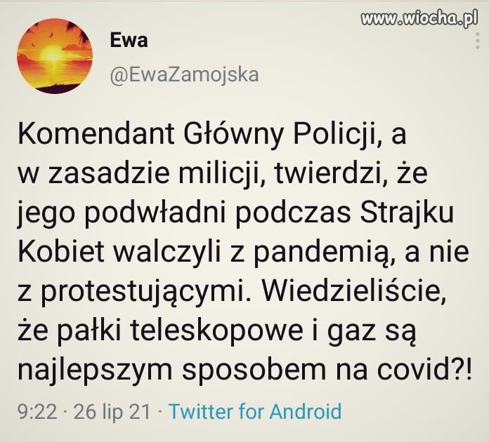Walczyli z covidem metalowymi pałkami 
