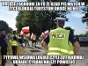 Na miejscu czekających urlopowiczów...