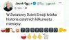 Jacek też świętował dzień emoji