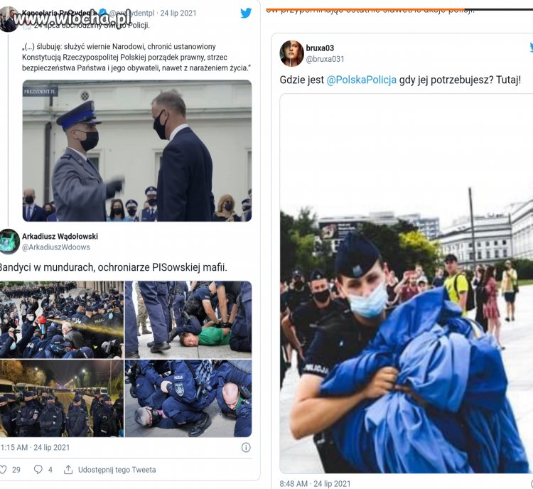 Smutne święto policji