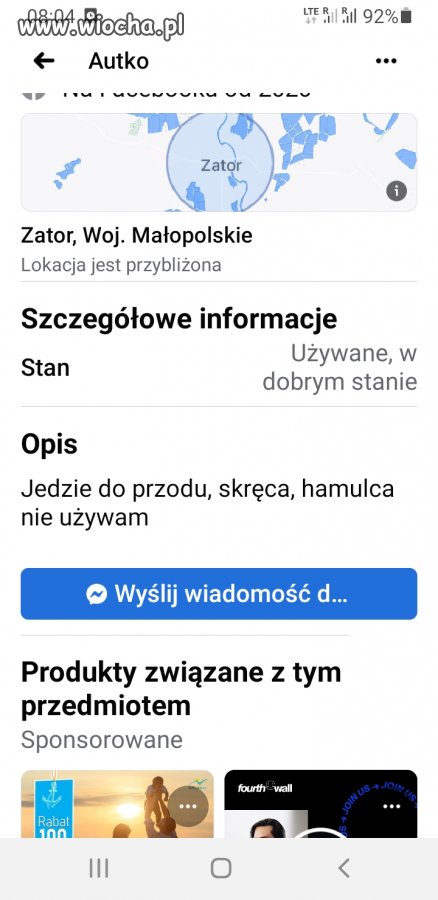 Ważne, że jeździ 