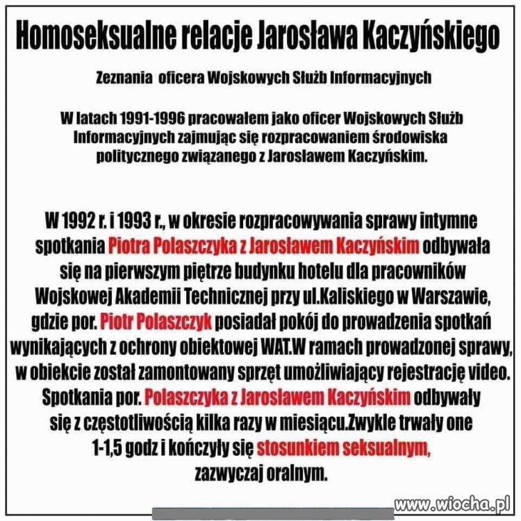Pewnie wszyscy już wiedzą ale nie zaszkodzi ...