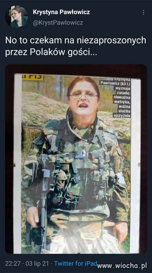 Krycha gotowa na inwazje