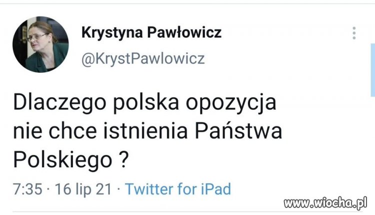 Dlaczego pisowska Krystyna, 
