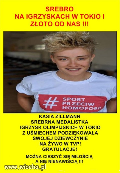 Sport przeciw homofobi PiSu i sekty kosciola!
