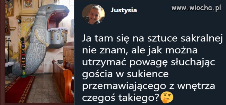 Ja też się na sztuce sakralnej nie znam