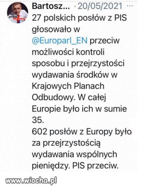 Złodzieje nie chwalą się na co wydają...