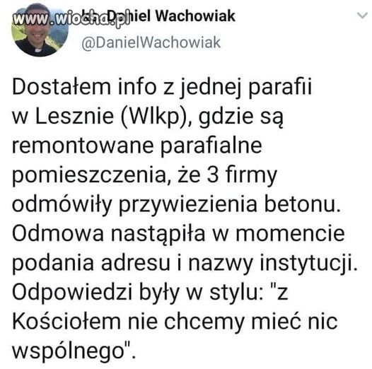 Pewnie chcieli materiały za te ich buk zapłać