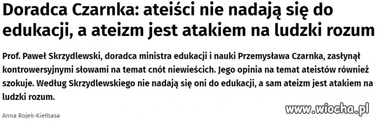 Kolejne genialne myśli w MEiN