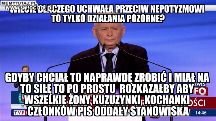 Prawda o walce z nepotyzmem pis