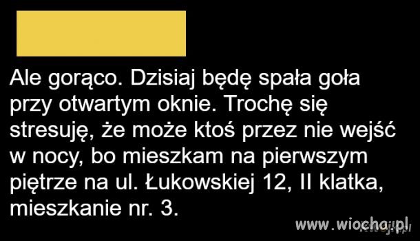 Stresuje się 