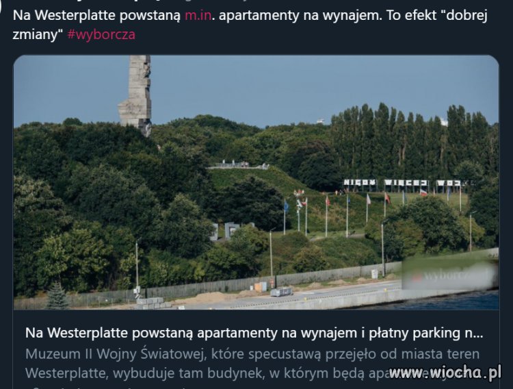 Muzeum II WŚ, które specustawą przejęło od miasta...