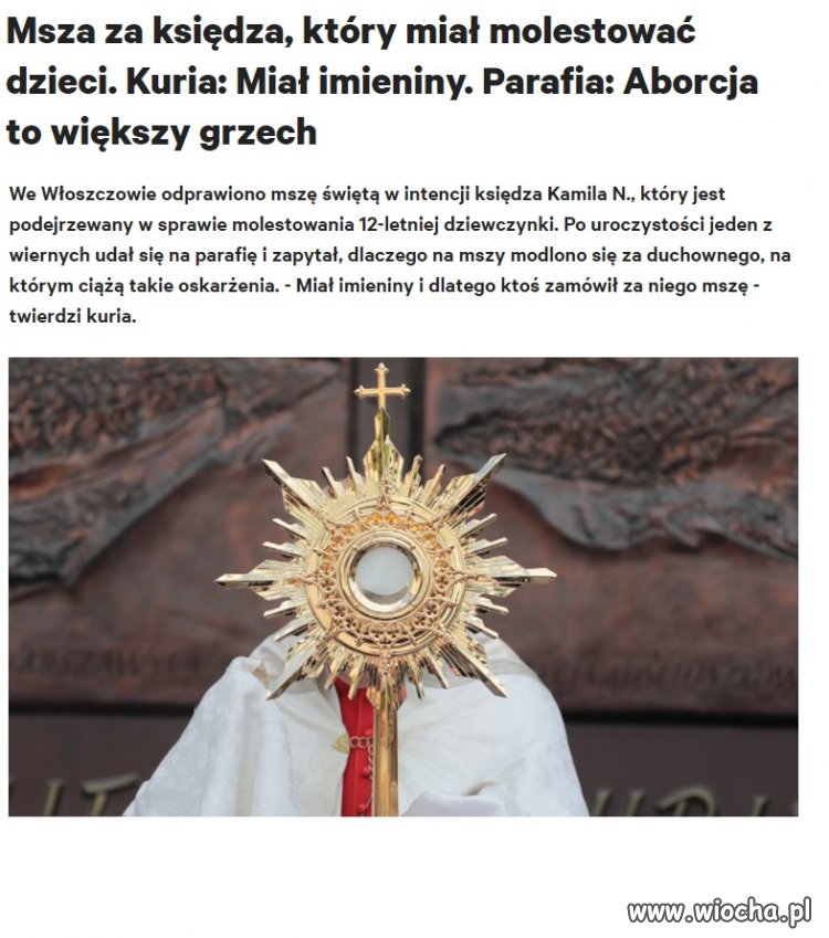 Co by tu dać pedofilowi na urodziny?