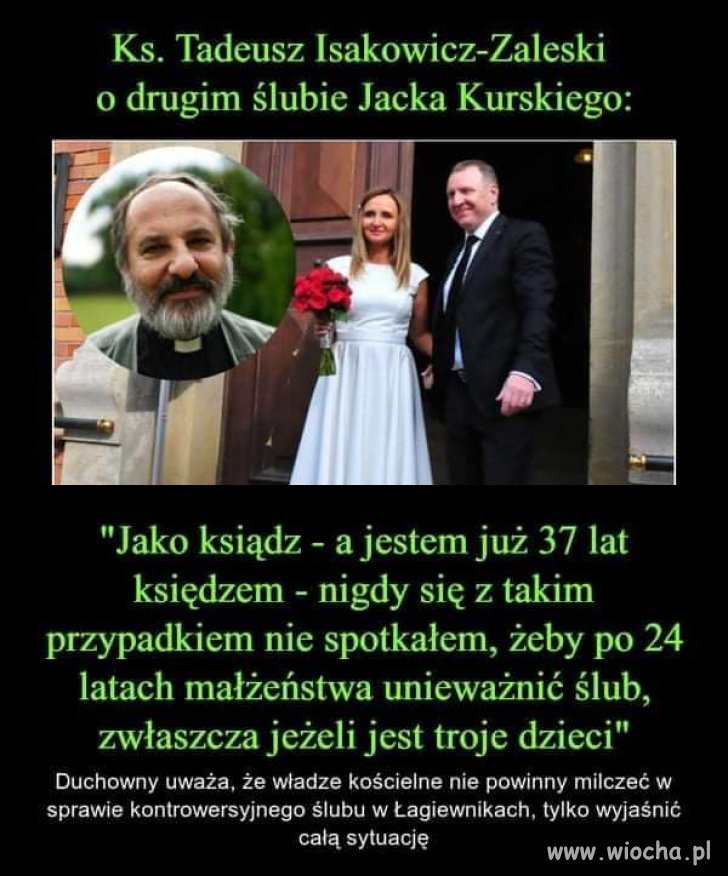W kościele jak widać nie ma rzeczy niemożliwych, jest tylko