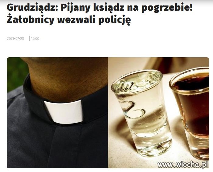 Szaman miał 2,5 promila