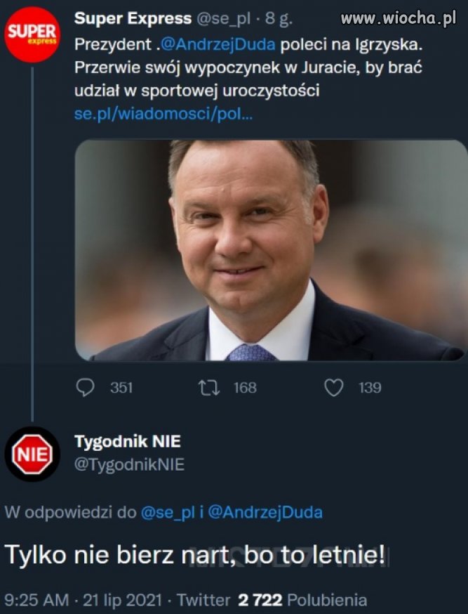 ... i wziął narty 