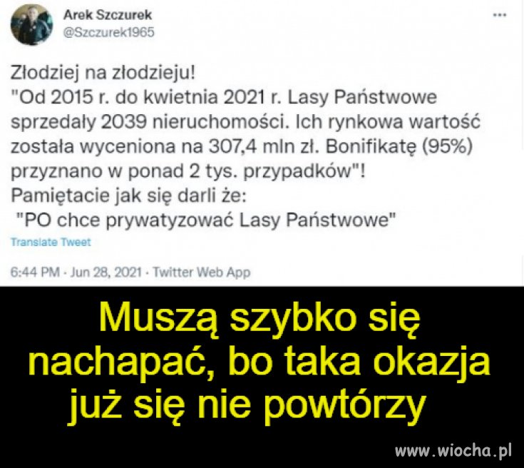 Tak bezczelnie nikt nie kradł, ani SLD, ani PO