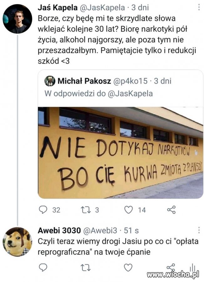 Z cyklu przećpane twarze lewicy