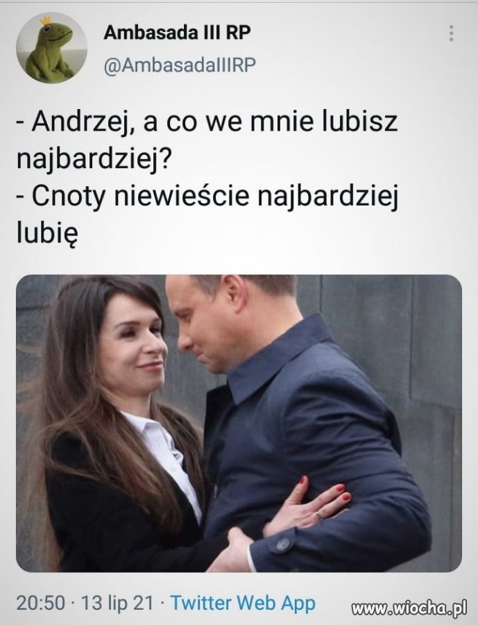 .. zdecydowanie twoją cnotę 