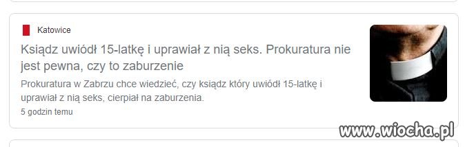 Kolejny zwyrol w kiecce- normalność według katoprawaków