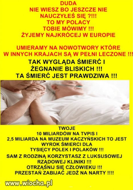 Za rządów PiSu spada średnia długość życia Polaków