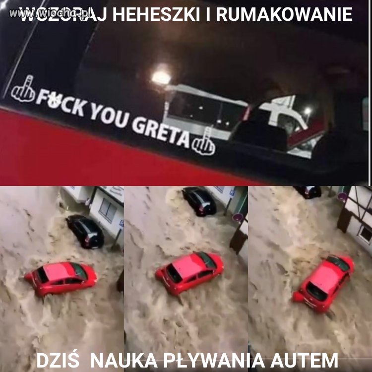 Pozdrawienia tych dla których ekologia to...