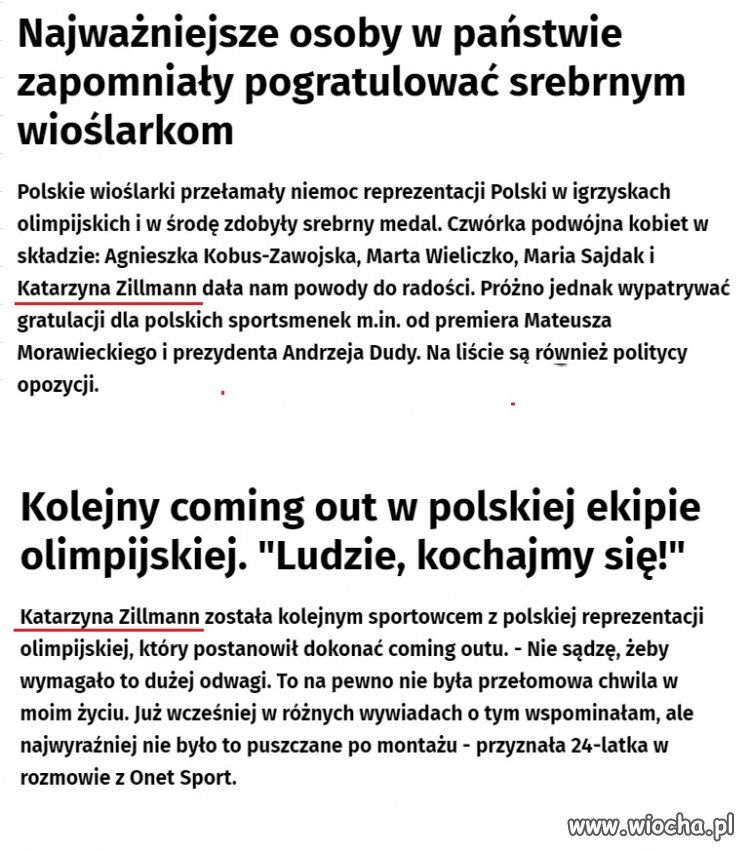 Rząd nie przyznaje się do medalu olimpijskiego
