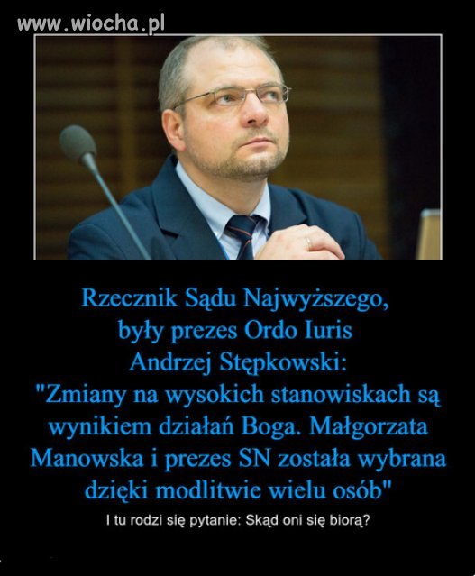 W normalnych krajach Ordo Iuris  nie jest legalna.