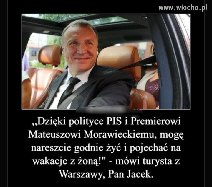 Turysta z warszawy