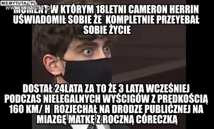 Młody chciał jak w filmie i życzenie się spełniło