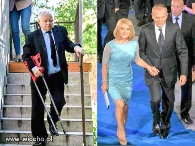 Każdy ma taką laskę na jaką zasłużył.