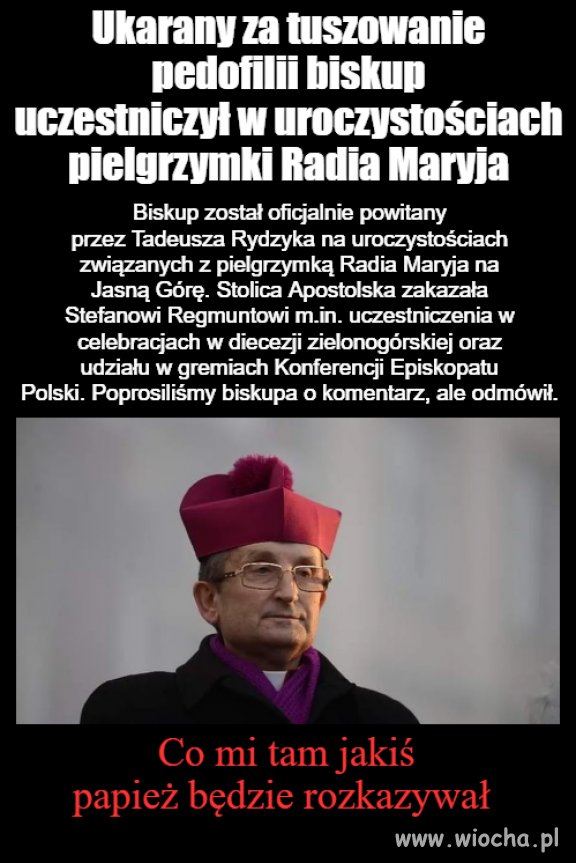 Oto pokazali szacunek do papieża 