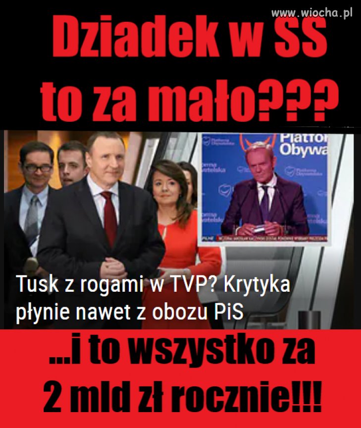 Dziadek w SS to za mało...   