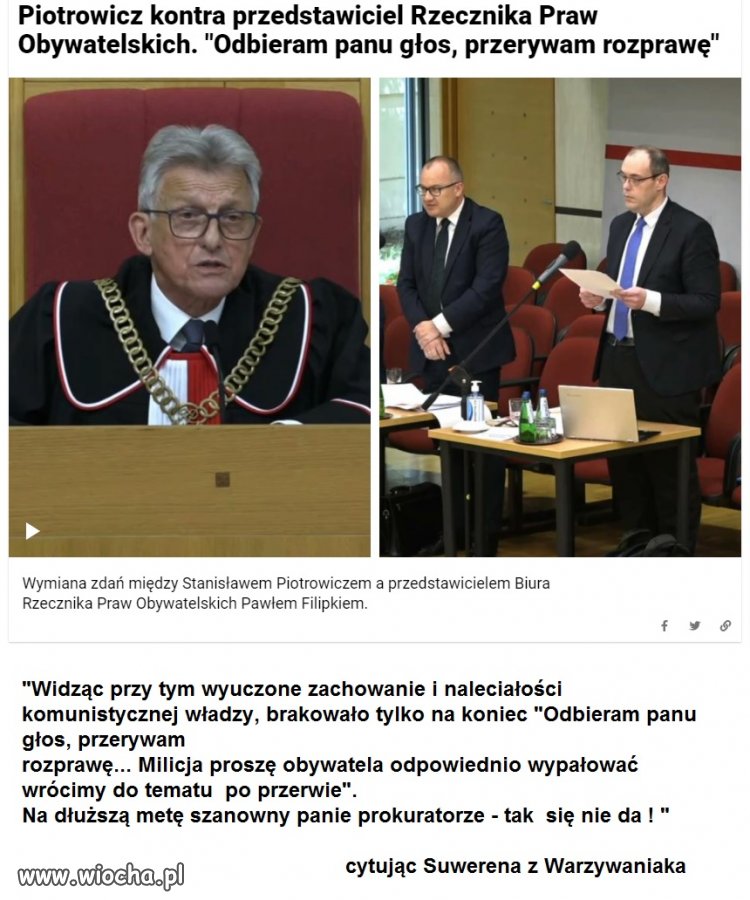 Suweren się przygląda