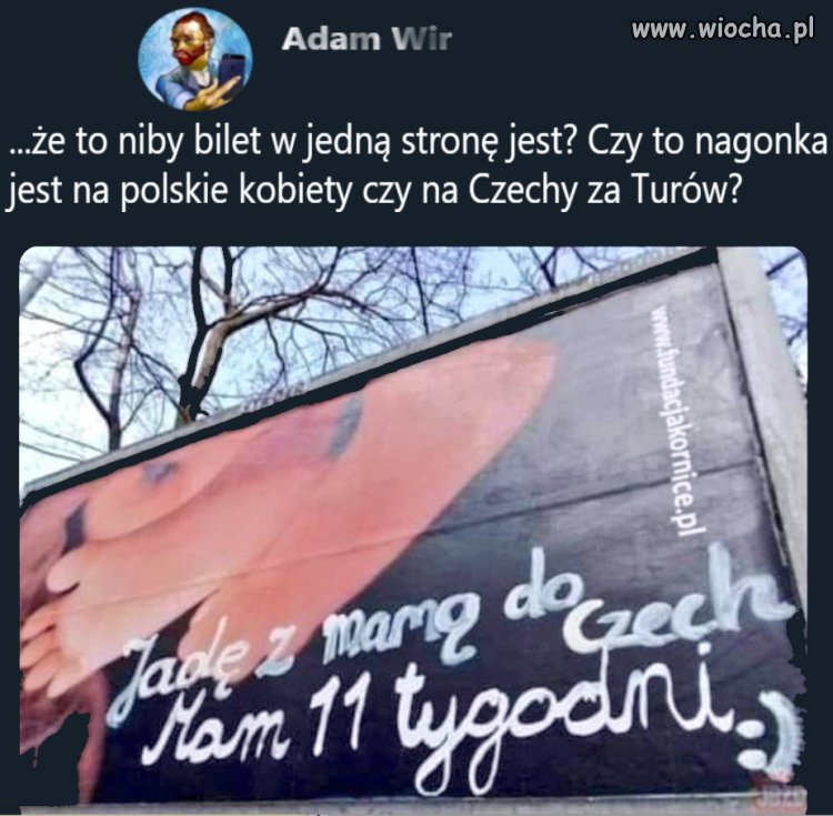 Nagonka na polskie kobiety czy na Czechy za Turów?