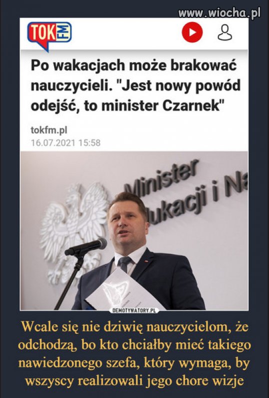 Religii, etyki czy cnót niewieścich może uczyć klecha!