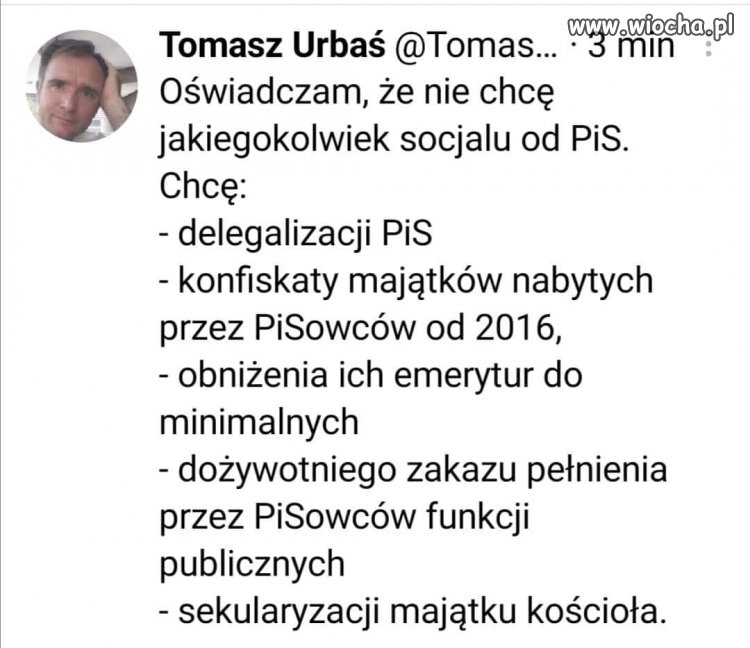 Precz z piskomuną. Nic dodać, nic ująć ...