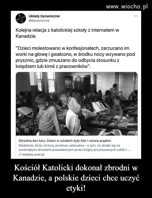 Wygonić tę czarną zarazę z polskich szkół ...