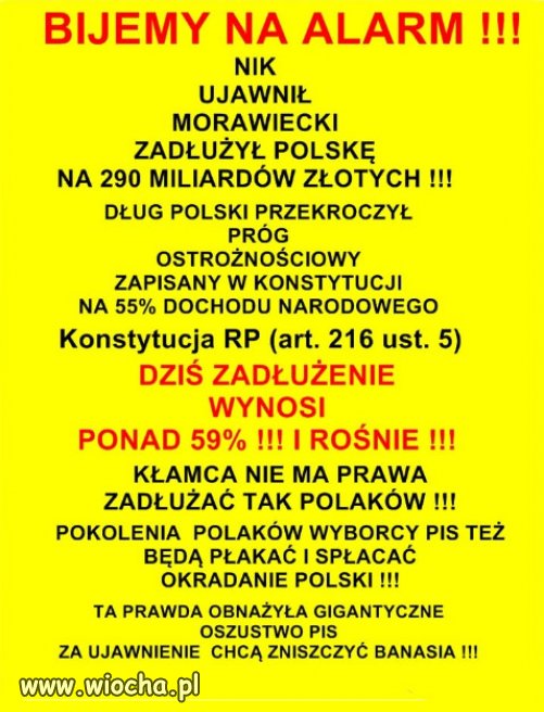 Byly Dobre Zmiany...teraz obiecuja Nowe Waly