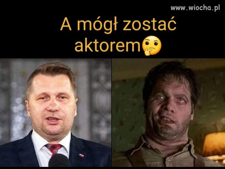 Mógłby zagrać jakiegoś stajennego głupka
