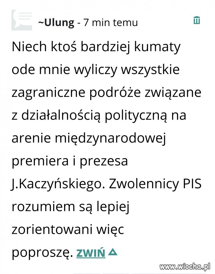W ostatnich 6 latach?