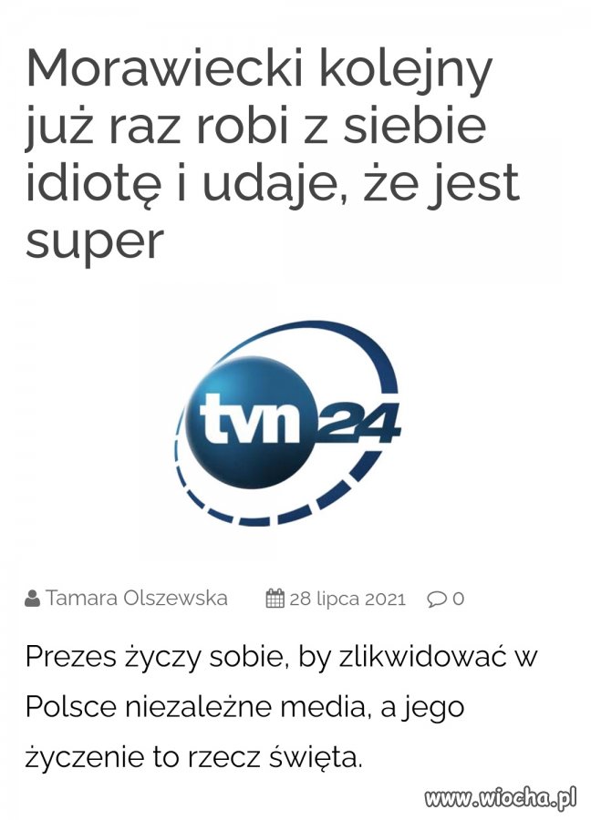 Nie pierwszy