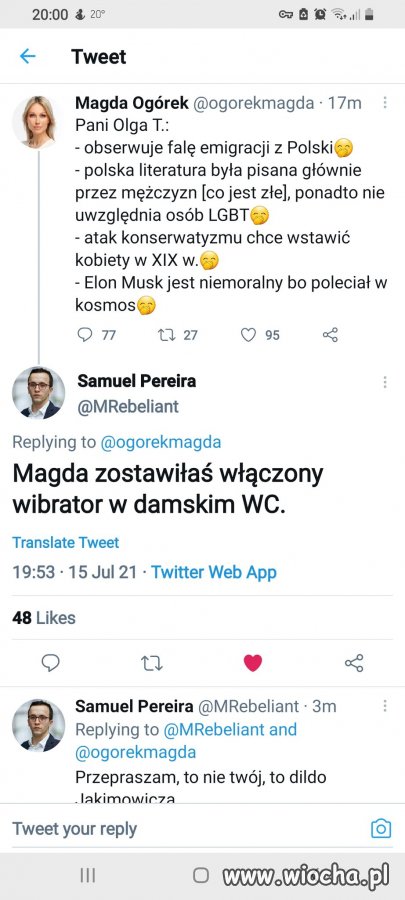 Marcino potrafi w internety