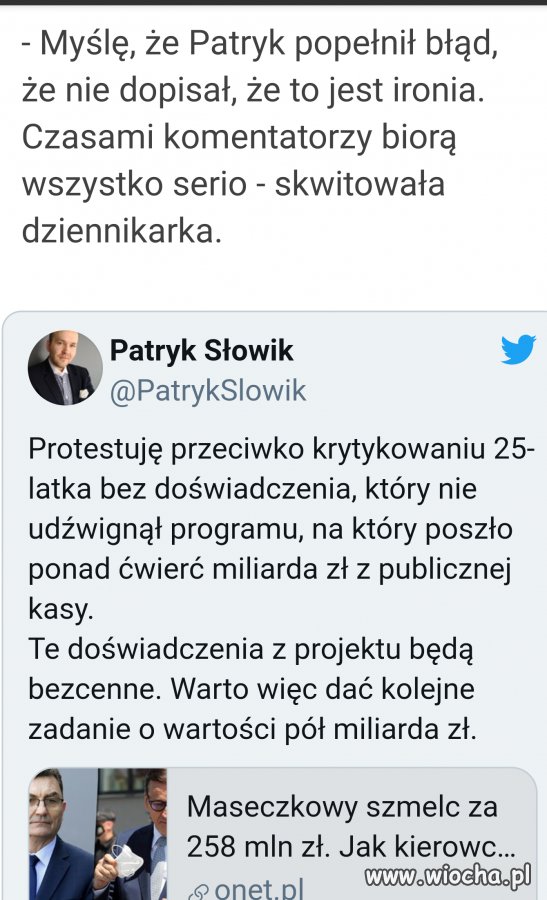 Kolejne setki milionów w błoto... 